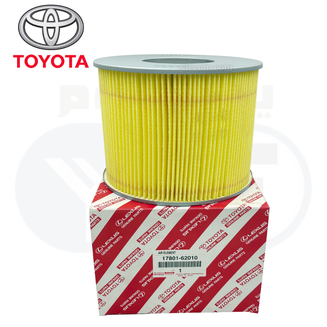 17801-62010 فلتر هواء مكينة هايلوكس 1998-2005 بنزين - Image 1