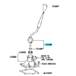 عصا تعشيق جير هايلوكس 2010